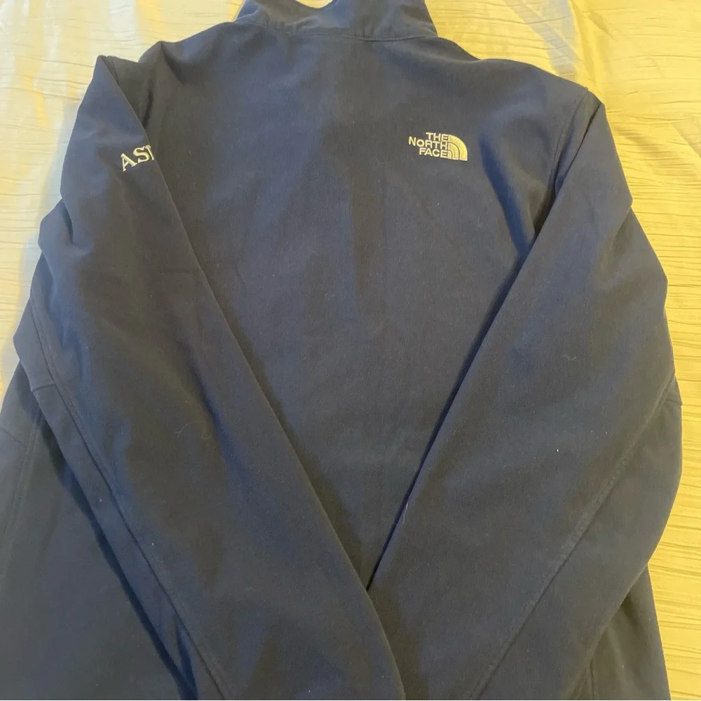 The North Face navy blue‎ fleece jacket size medium